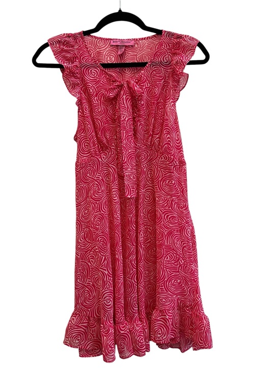 Betsey Johnson Other - Vintage Betsey Johnson Intimates Pink Swirl Babydoll Chemise Y2K S Coquette Glam